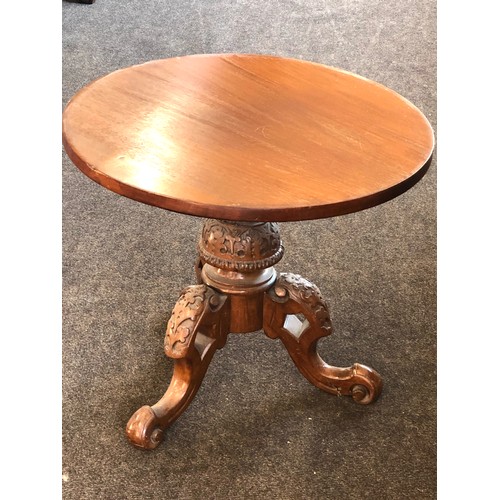 459 - Victorian mahogany lamp table