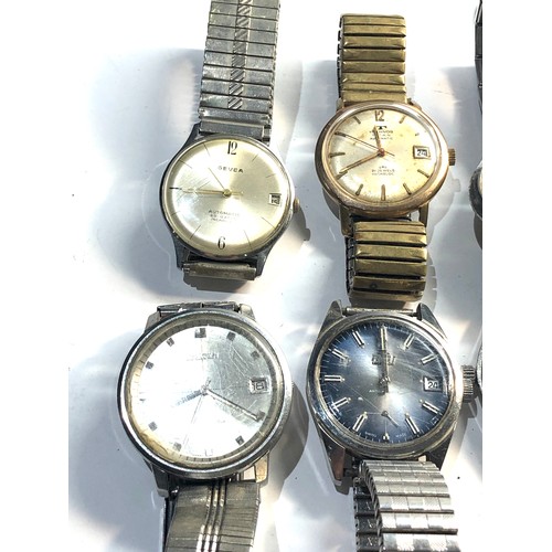 283 - Selection of 6 vintage mechanical wristwatches