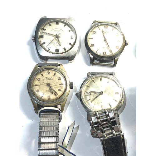 285 - Selection of 6 vintage mechanical wristwatches