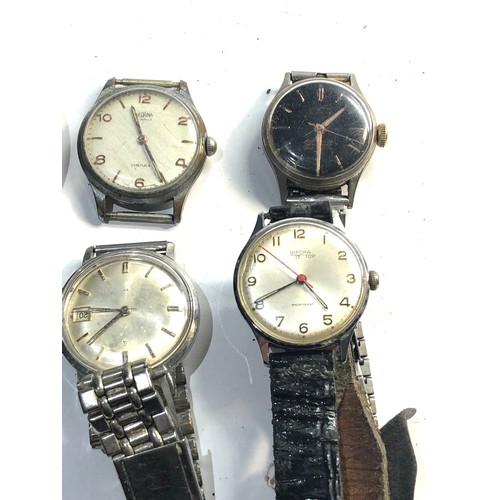 285 - Selection of 6 vintage mechanical wristwatches