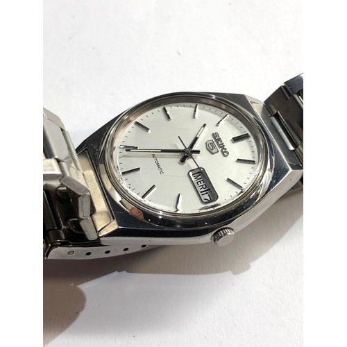 Vintage Seiko 5 automatic 6309-8970 wristwatch in good overall condition  working order but no warran