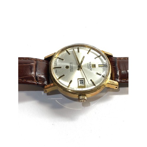 248 - Vintage Tissot automatic seastar date gents wristwatch in good overall condition working order but n... 