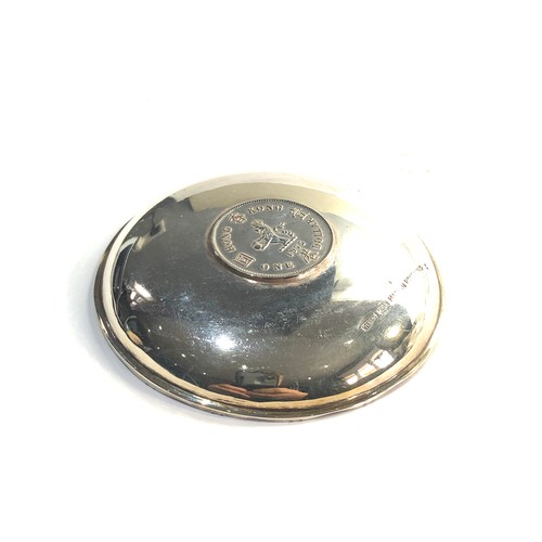 98 - Silver coin dish 42g