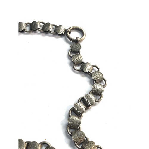 164 - Vintage silver collar