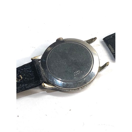 272 - Girard Perregaux gents wristwatch watch winds and ticks but no warranty given need repair to lug