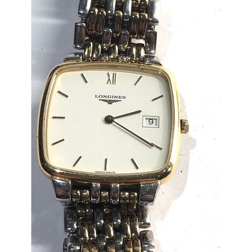 275 - Gents quartz Longines wristwatch