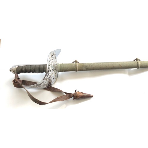 309 - George VI WW2  Officer's sword