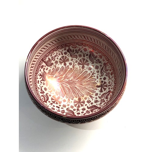 334 - 19th century Cantagalli bowl in the Hispano Moresque style