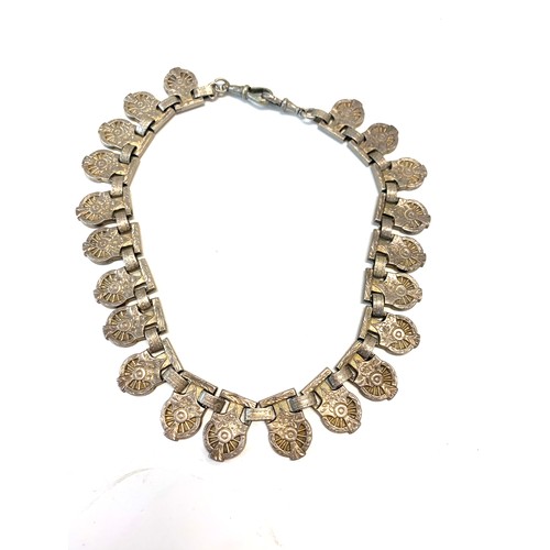 154 - Vintage silver collar