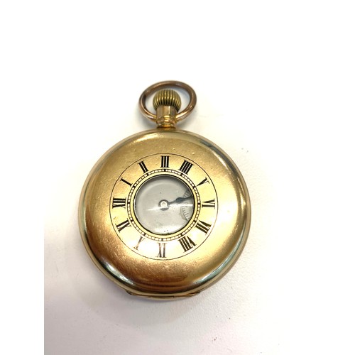 255 - A.W.W.Co Waltham, mass half hunter pocket watch, untested