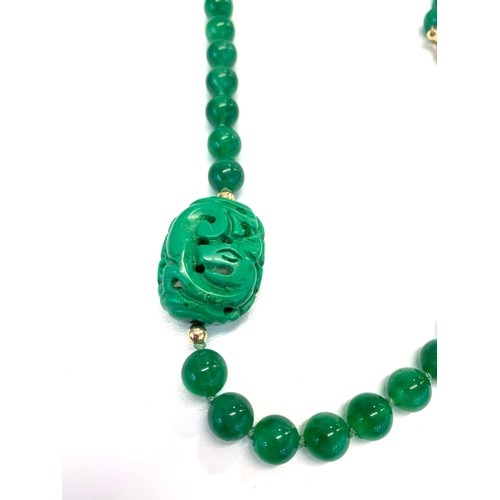 188 - Modern jade necklace