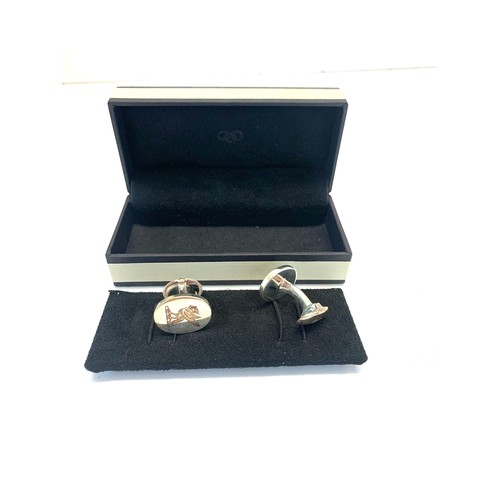 136 - Links of London silver cufflinks boxed