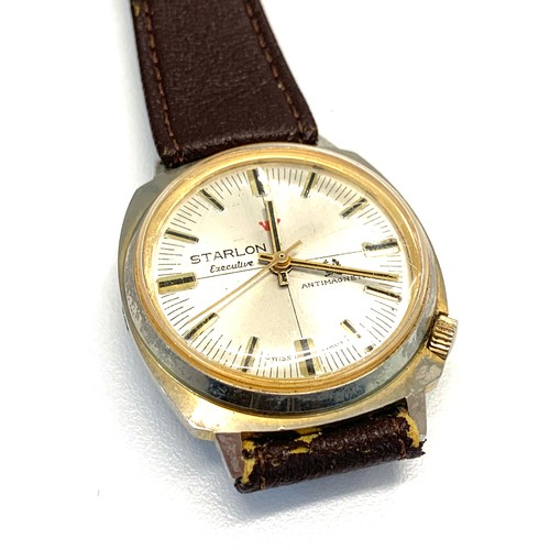 228 - Vintage Starlon gents wristwatch