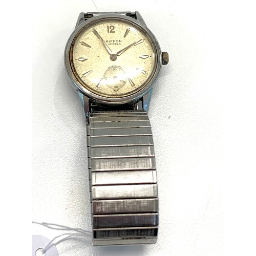 226 - Vintage Griffon 18 jewel gents wristwatch