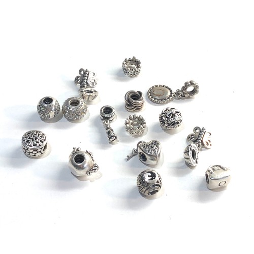 353 - 15 silver pandora charms