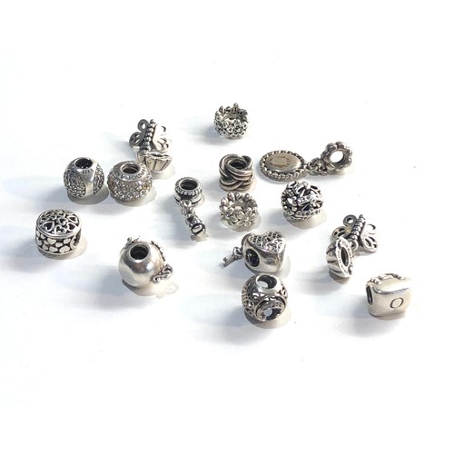 353 - 15 silver pandora charms