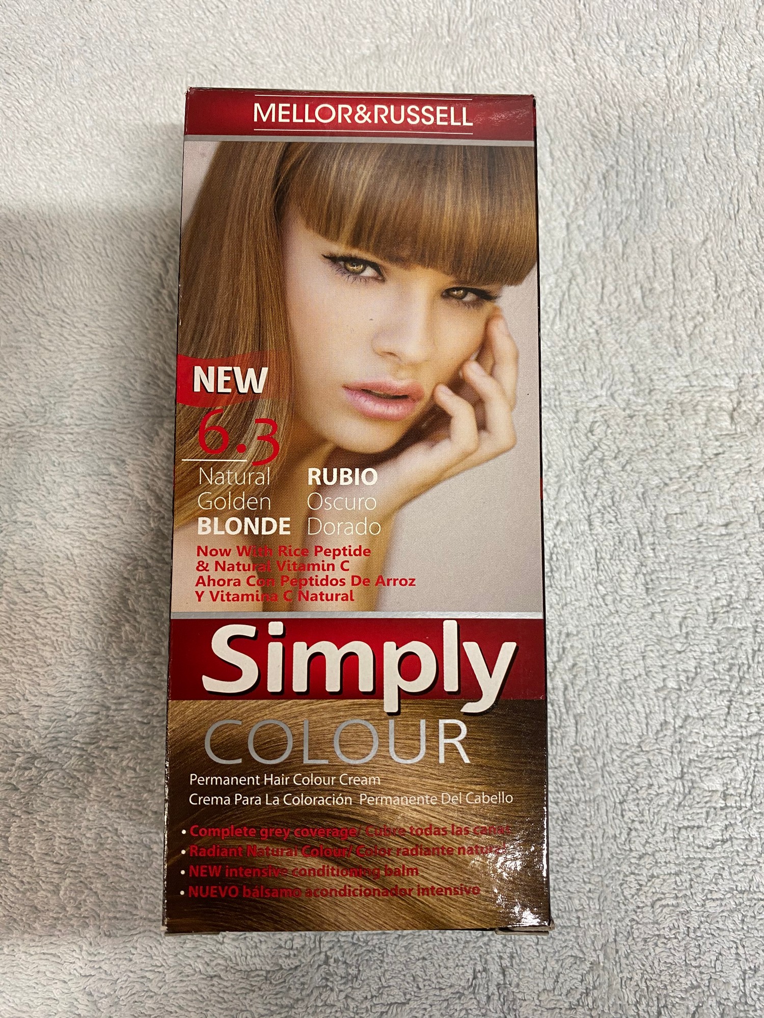 12 Mellor and russell simply bright dark golden blonde hair dye