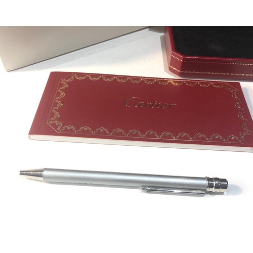 400 - Boxed Cartier pen engraved case