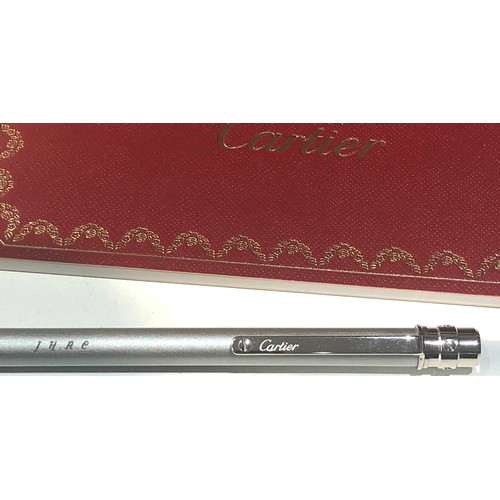 400 - Boxed Cartier pen engraved case