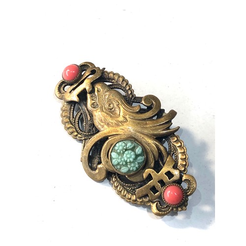 294 - Vintage max neiger brooch measures approx 4.2cm by 2.3cm in good condition