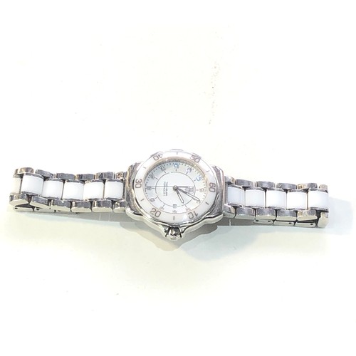 91 - Tag Heur Fomula 1 diamond ceramic steel sapphire crystal ladies watch WAH1315 WEZ04473454 original i... 