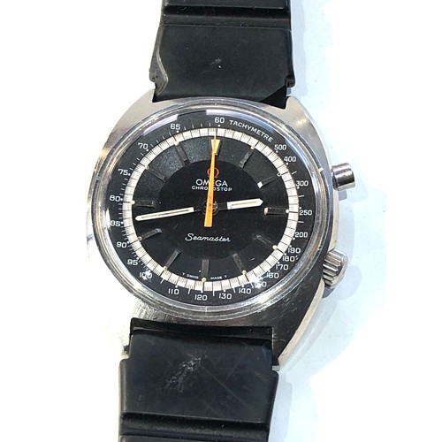 94 - Vintage Omega Seamaster Chronostop gents  Wrist Watch circa 1967 in good used condition and working ... 