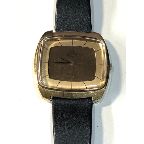 69 - Vintage Omega De Ville Automatic  TV dial / Case watch is in working order but no warranty given cas... 