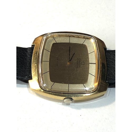 69 - Vintage Omega De Ville Automatic  TV dial / Case watch is in working order but no warranty given cas... 