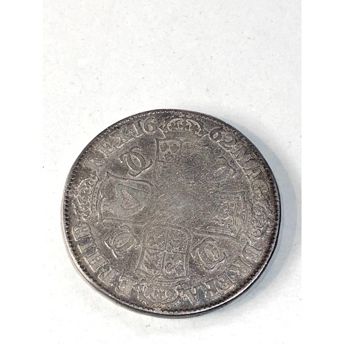 468 - 1662 Charles 11 silver crown