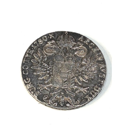 469 - Silver m.Theresia coin 1780 thaler