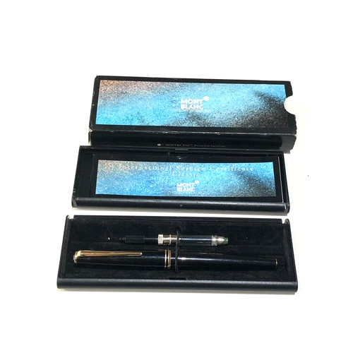 478 - 14ct gold nib Mont-blanc fountain pen