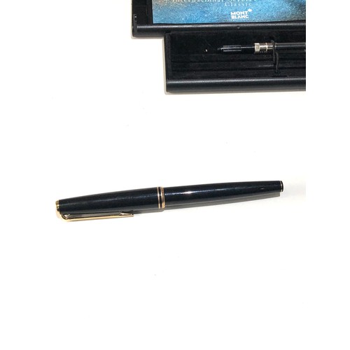 478 - 14ct gold nib Mont-blanc fountain pen