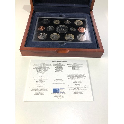 465 - Boxed royal mint 2006 executive proof collection