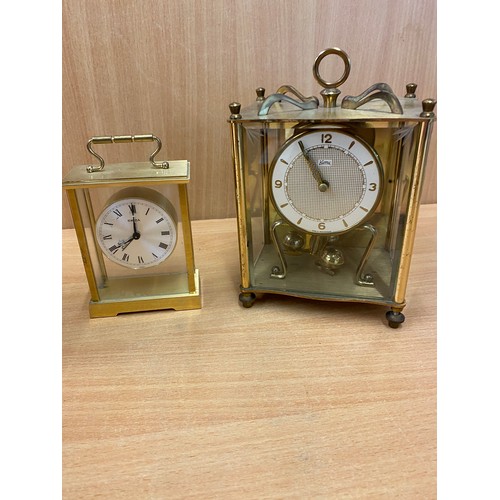 43 - 3 Vintage carriage clocks, all untested