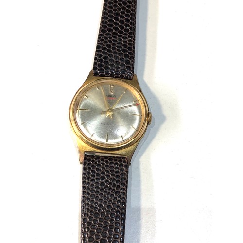 85 - Vintage Smiths 21 jewel gents  wristwatch the watch is ticking but no warranty given age related wea... 