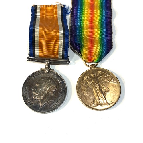 502 - ww1 medal pair to 180490 gunner j knowles royal artillery