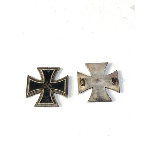 503 - 2 ww2 german iron cross medals 1st and 2nd class both need repair