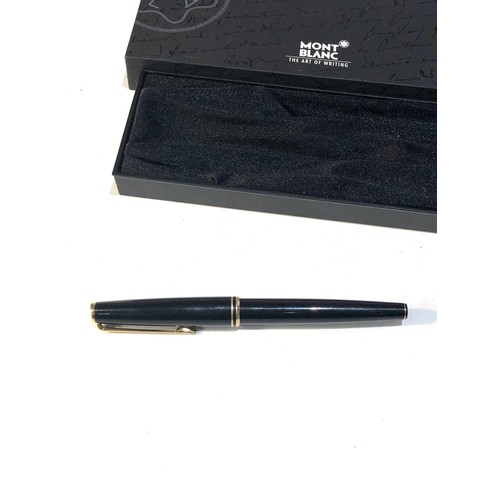 509 - Mont blanc 14ct gold nib fountain pen