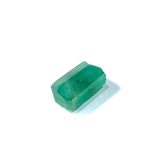 369 - 4.35 ct Emerald measures 11mm by 6mm