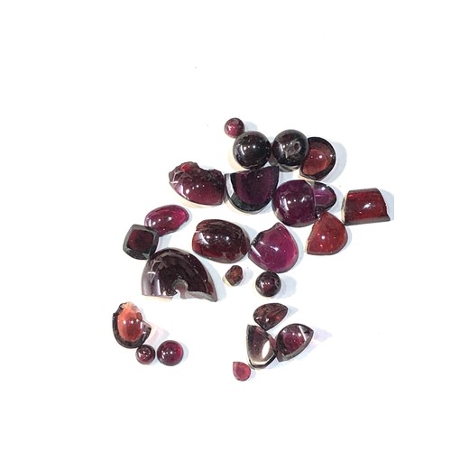 371 - 94ct of loose garnet full and part gems