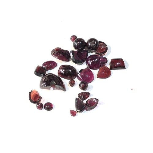 371 - 94ct of loose garnet full and part gems