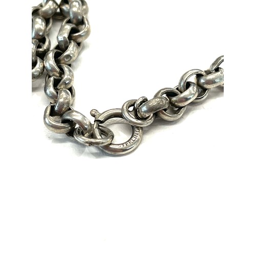 509 - Hallmarked heavy silver chain approx 43g