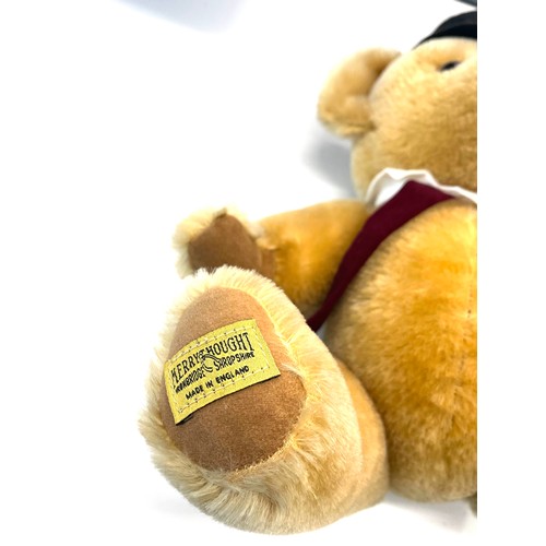 507 - Merrythought teddy bear limited edition designed by Oliver Homes, all funds raised by this lot are g... 