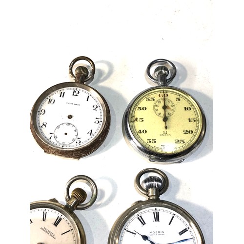 108 - 9 antique / vintage pocket watches parts spares or repair