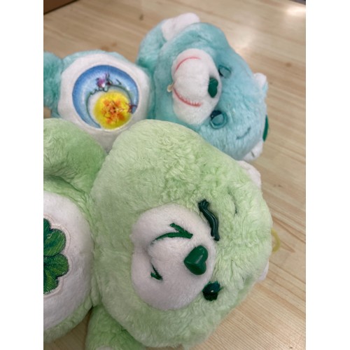 533 - Selection 4 vintage care bear teddies