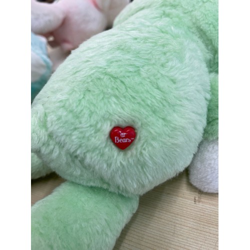 533 - Selection 4 vintage care bear teddies