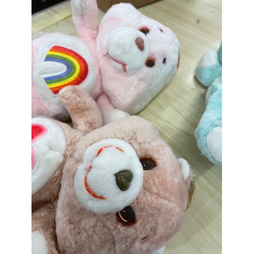 533 - Selection 4 vintage care bear teddies