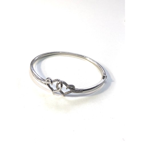 336 - Selection of silver jewellery bracelets and ring includes heart design pull chain etc