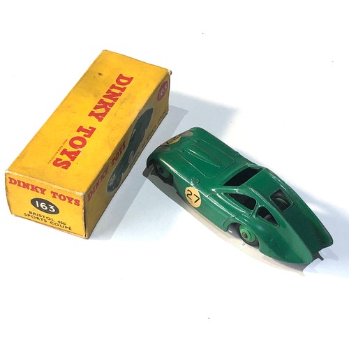 542 - Dinky toys 163 Bristol 450 sports coupe  in original box good condition car in good condition as sho... 