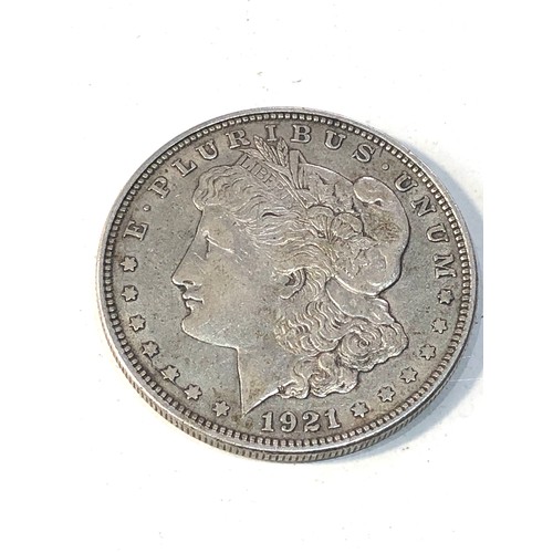 478 - U.S.A 1921 Silver Morgan Dollar